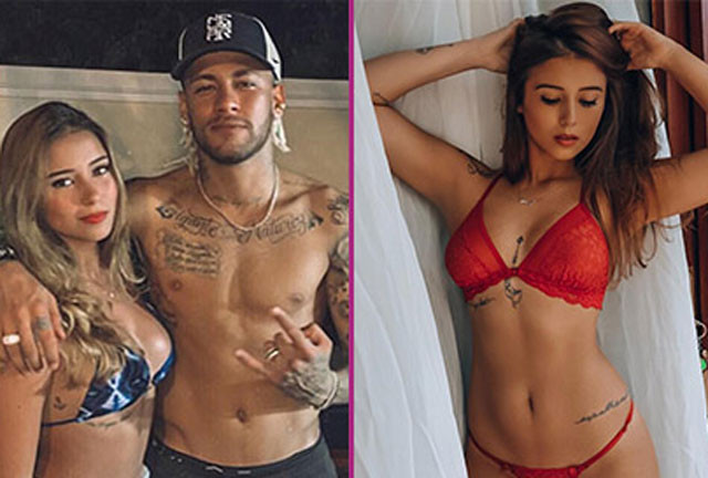 Neymar và bạn gái mới.