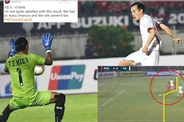 Nhiều CĐV mỉa mai đây là cách duy nhất khiến trọng tài Phubes Lekpha nhìn thấy Văn Toàn việt vị.