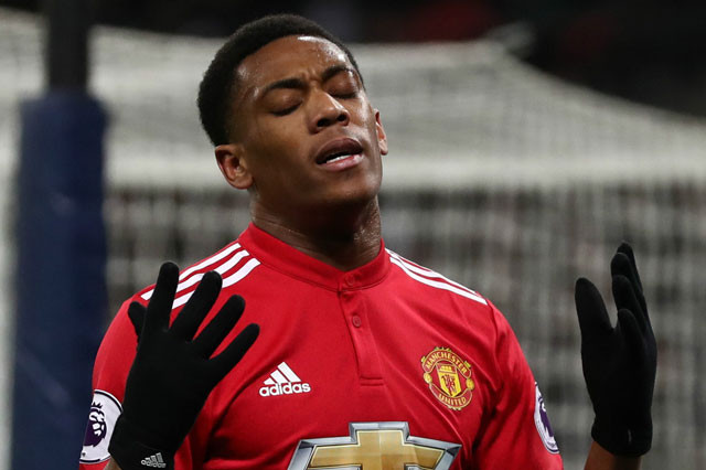 M.U không muốn bán Martial vì chẳng muốn mất nhiều tiền.