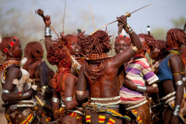 Lễ hội nhảy bò.