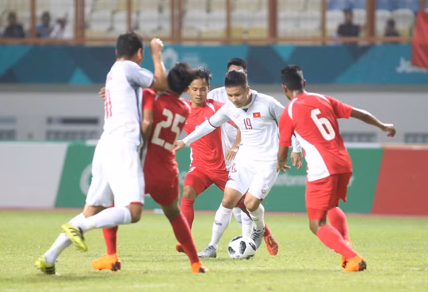 Olympic Việt Nam được đánh giá mạnh hơn nhiều so với Olympic Bahrain. 