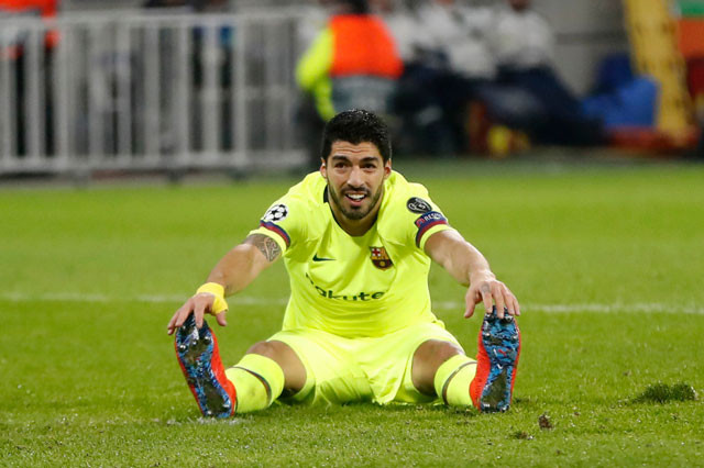 Thành tích ghi bàn của Suarez ở Champions League ngày càng đi xuống.