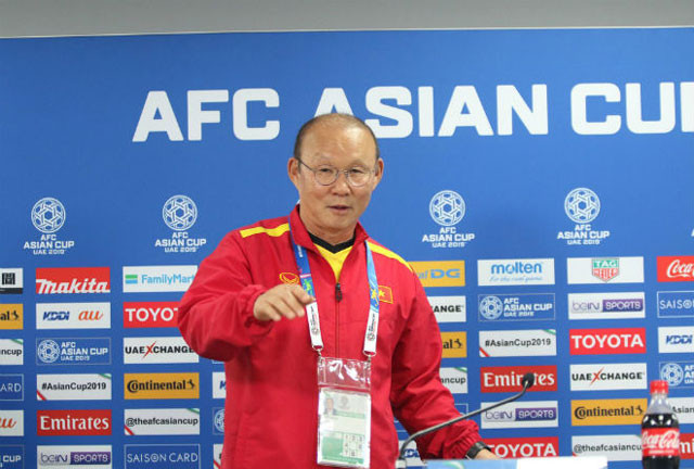 HLV Park Hang-seo khẳng định Việt Nam không buông xuôi.