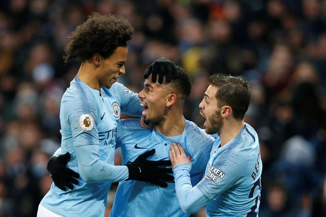 VIDEO: Jesus lập cú đúp, Man City ‘vùi dập’ Everton