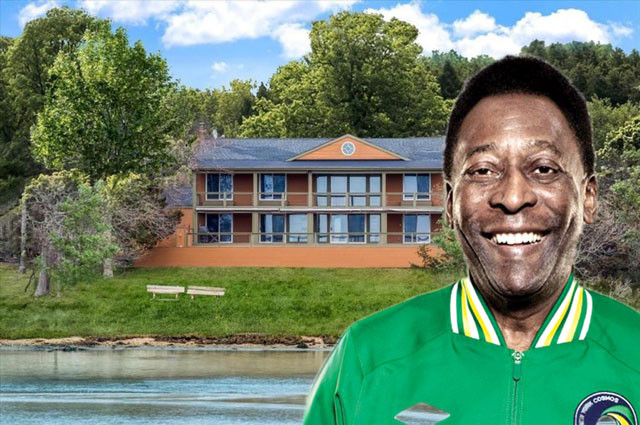 Sau 39 năm, Pele quyết định bán biệt thự với giá khó tin
