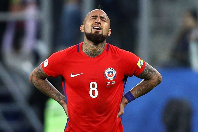 Arturo Vidal đang đối mặt với án phạt cực nặng vì tội ẩu đả.
