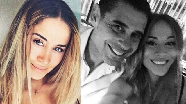 Hai bố con HLV Hierro.