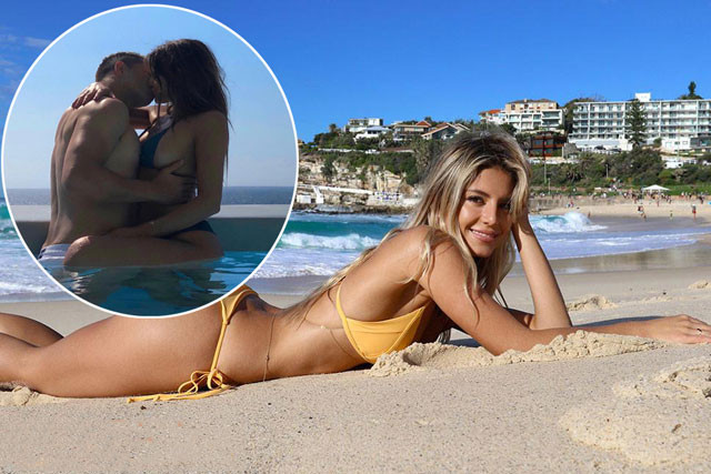 Chicharito và bạn gái xinh đẹp khoe cảnh cực kỳ lãng mạn lên trang Instagram.