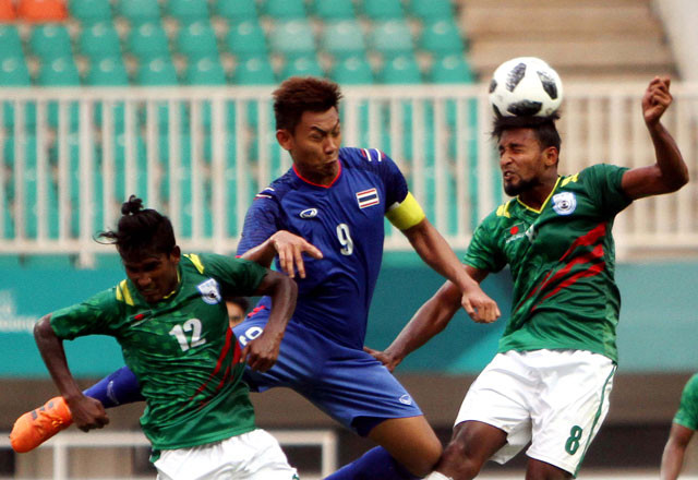 Olympic Thái Lan chính thức bị loại khỏi ASIAD 2018