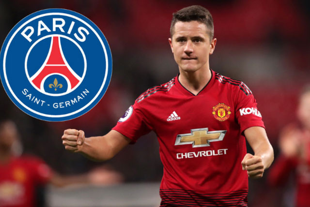 Ander Herrera nhiều khả năng sẽ gia nhập PSG.