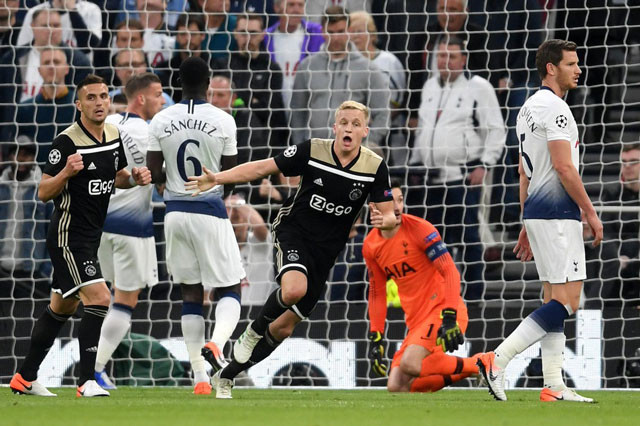 Hạ Tottenham, Ajax tái hiện kỳ tích của Bayern và Real