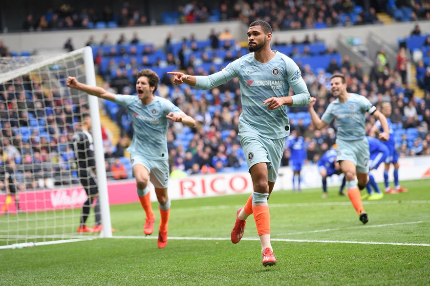 VIDEO: Ghi bàn việt vị, Chelsea ngược dòng thắng Cardiff