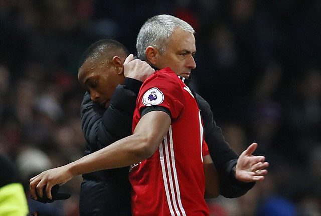 Martial đang dần được HLV Jose Mourinho trọng dụng.