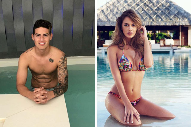Ngôi sao James Rodriguez vướng lưới tình siêu mẫu bốc lửa