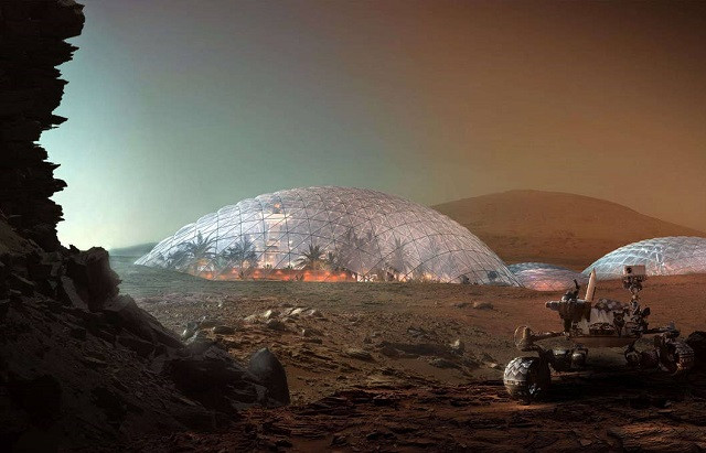 Video mô tả thành phố trên sao Hỏa của SpaceX