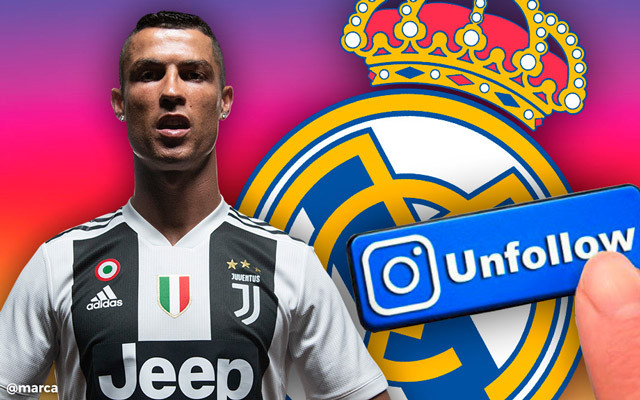 Vừa ra đi, Ronaldo đã bỏ theo dõi Real trên mạng xã hội