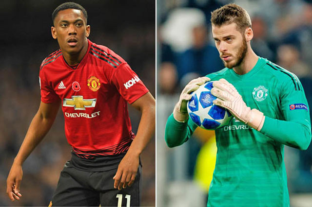 De Gea và Martial có thể sẽ gia hạn hợp đồng với M.U trong thời gian tới.