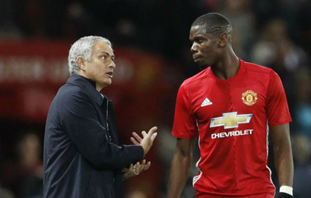 Mourinho đang có những xích mích khó giải quyết với Pogba.