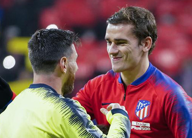 Ngôi sao Antoine Griezmann nghĩ về Messi ngay cả khi trên giường