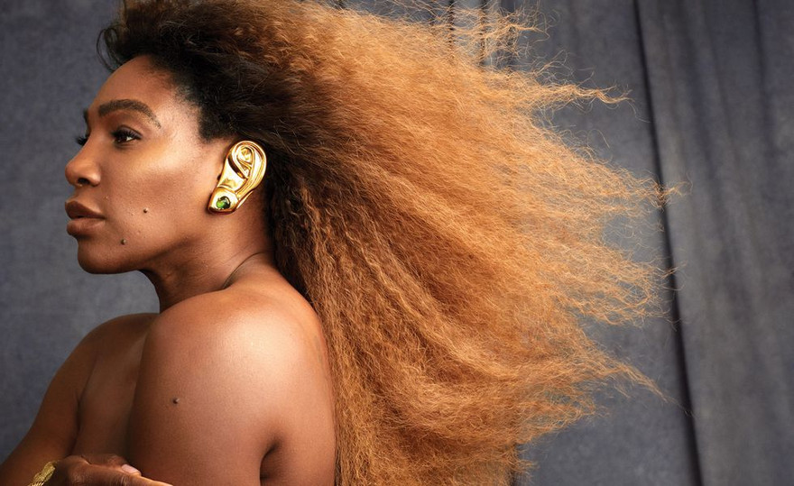 Sốc với hình ảnh hở bạo của Serena Williams trên trang bìa tạp chí