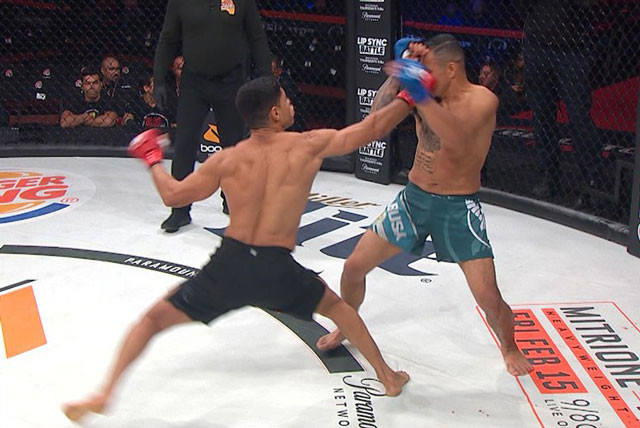 Weber Almeida hạ knock-out Odan Chinchilla.