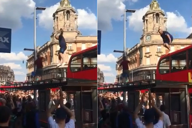 CĐV Anh gây ra tai nạn nghiêm trọng khi đang ăn mừng.