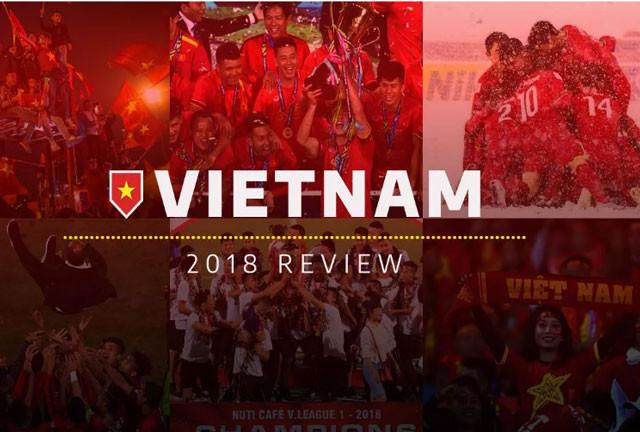 Bóng đá Việt Nam trong năm 2018 đã có rất nhiều thành công.