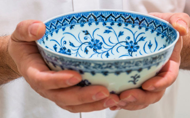 Trên thế giới hiện chỉ có 7 chiếc bát như vậy.