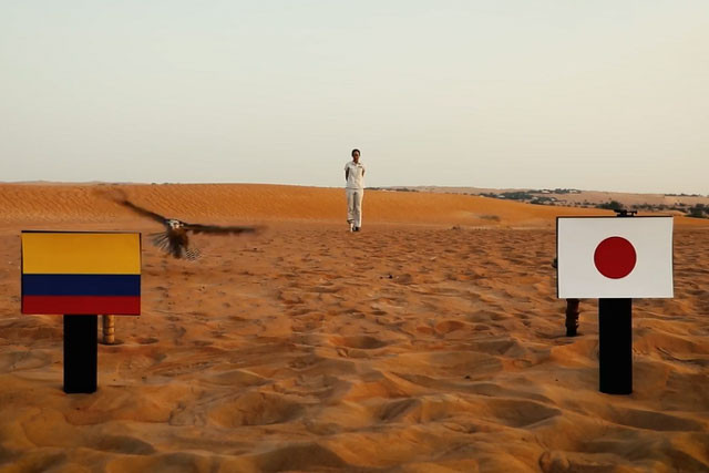 Tiên tri chim cắt dự đoán Colombia sẽ giành chiến thắng.