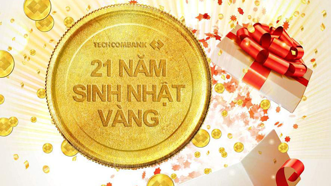 Techcombank hoành tráng tri ân nhân sinh nhật 21 tuổi