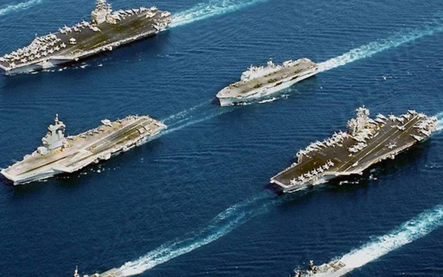 Mỹ đã tăng cường quân sự ở châu Á – Thái Bình Dương.