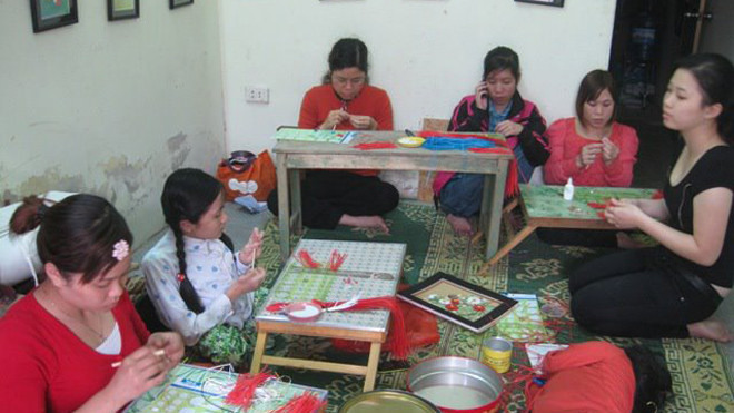 Người khuyết tật làm việc tại trung tâm của Thương