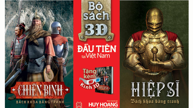 Bộ sách 3D đầu tiên tại Việt Nam