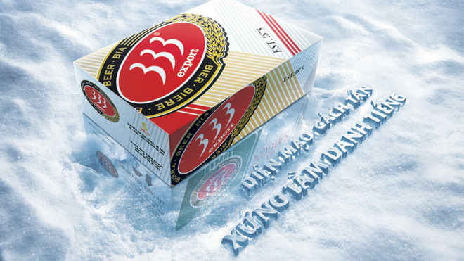 Thùng bia lon 333, Bia Sài Gòn Export và Saigon Large trong diện mạo mới