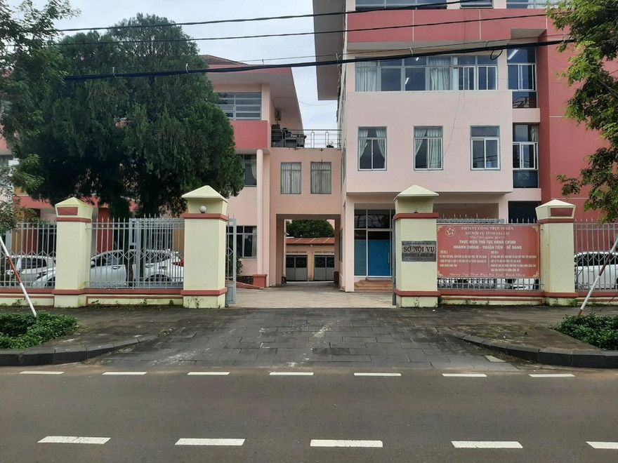 Dự án 2 tỷ đồng, Sở Nội vụ Gia Lai gây thất thoát, lãng phí 1,5 tỷ đồng. Ảnh: Đình Văn