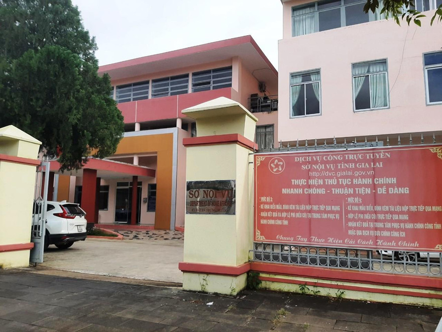 Lãnh đạo và cán bộ Sở Nội vụ Gia Lai gây thất thoát 1,5 tỷ đồng ngân sách. Ảnh: Đình Văn
