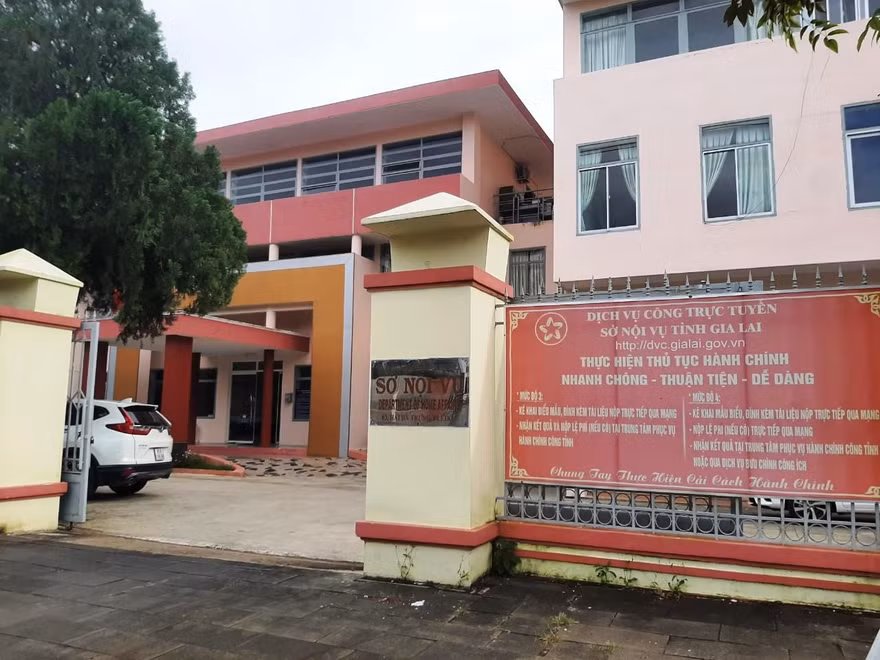 Lãnh đạo và cán bộ Sở Nội vụ Gia Lai gây thất thoát 1,5 tỷ đồng ngân sách. Ảnh: Đình Văn