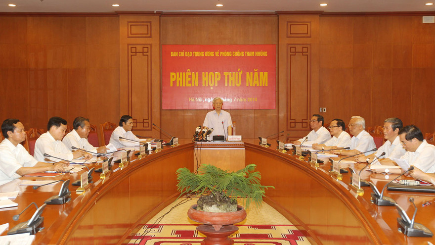 Ban Chỉ đạo sẽ tiếp tục theo dõi tiến độ điều tra các vụ án, vụ việc tham nhũng nghiêm trọng