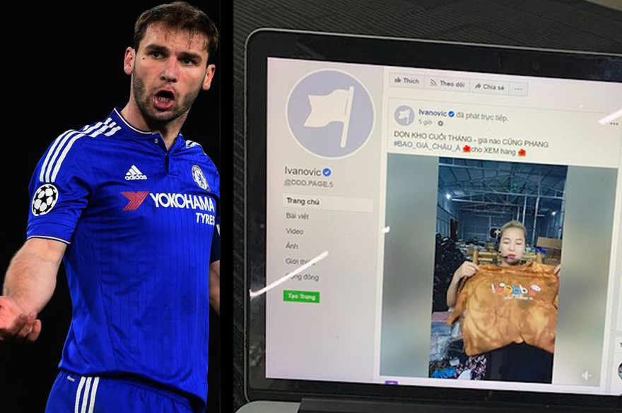 Facebook của cựu sao Chelsea bị hacker Việt tấn công, đăng livestream bán hàng