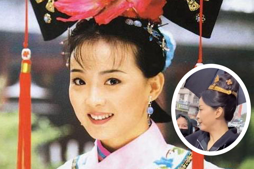 Bất ngờ trước nhan sắc tàn phai của ‘Tình Nhi cách cách’ Vương Diễm trên phim trường