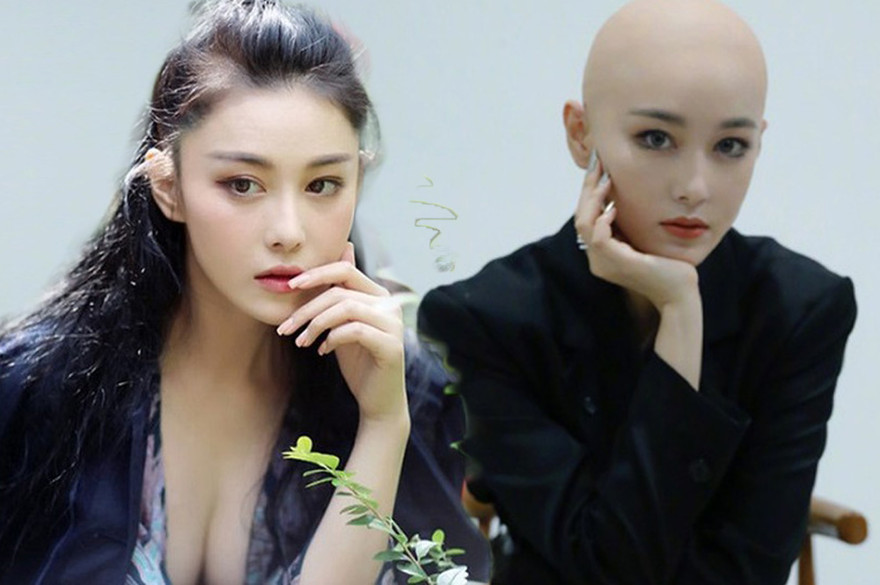 'Lý Mạc Sầu' Trương Hinh Dư gây bất ngờ vì cạo trọc đầu