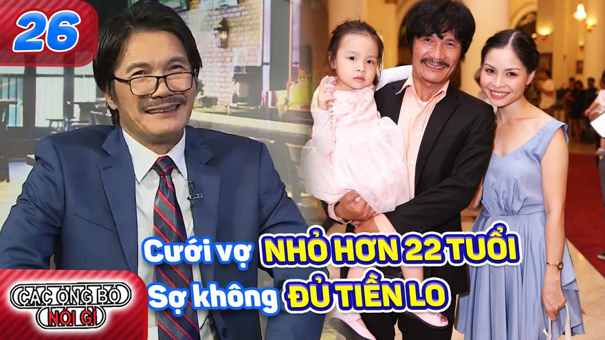 Nghệ sĩ Công Ninh chia sẻ bí quyết giữ lửa hôn nhân với vợ kém 22 tuổi