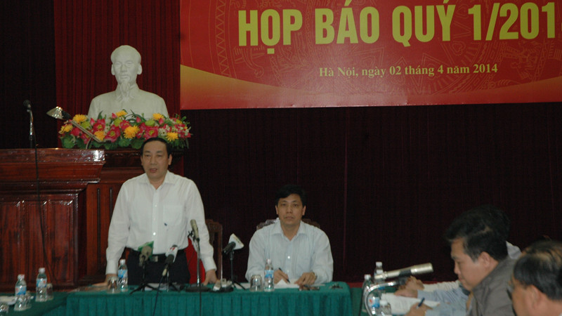 Ông Nguyễn Hồng Trường - Thứ trưởng Bộ GTVT cho biết, Thủ tướng Nguyễn Tấn Dũng đã giao Phó Thủ tướng Nguyễn Xuân Phúc phụ trách xử lý nghi án hối lộ 16 tỷ đồng. Ảnh: Sỹ Lực