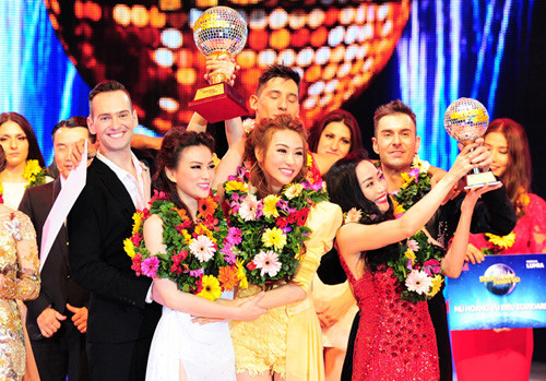 Ngân Khánh và Thu Thủy chia nhau giải vàng trong khi Ốc Thanh Vân nhận giải bạc