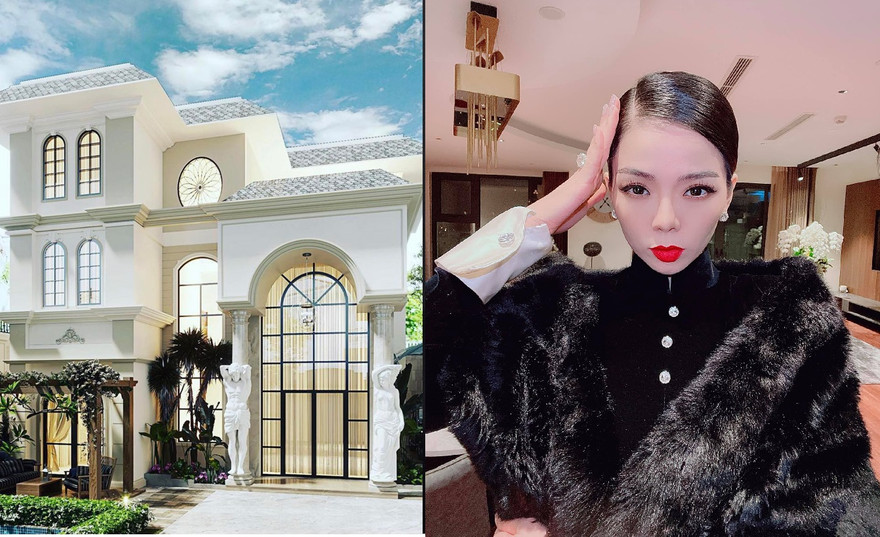 Hậu ly hôn, Lệ Quyên hé lộ biệt thự sang trọng, lộng lẫy 