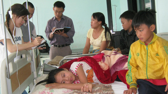 Có 3 học sinh đã xuất viện