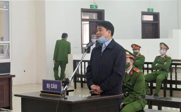 Bị cáo Nguyễn Đức Chung.