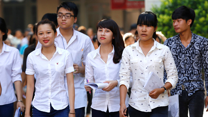 Mặc dù các trường ĐH đều bày tỏ sự ủng hộ cho kỳ thi quốc gia 2 mục tiêu nhưng trường nào cũng bộc lộ lo lắng. Ảnh: Như Ý