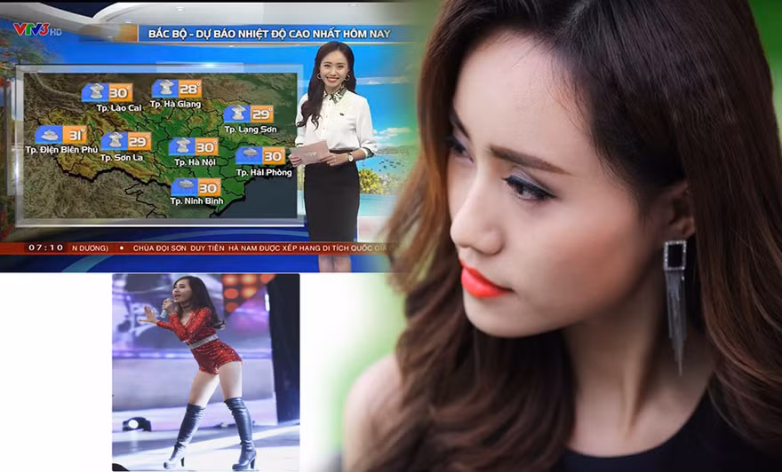 MC Thời tiết VTV gây bất ngờ vì là vũ công và từng trượt tuyển Đại học