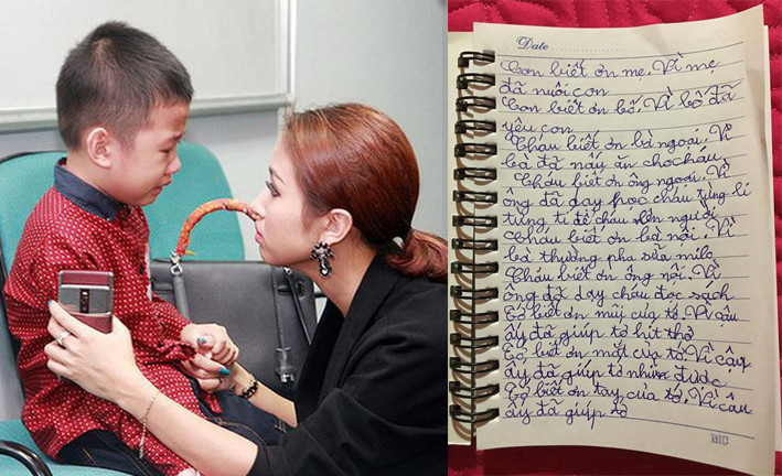 Bức thư xúc động của con trai Vân Hugo khiến nhiều cha mẹ thức tỉnh